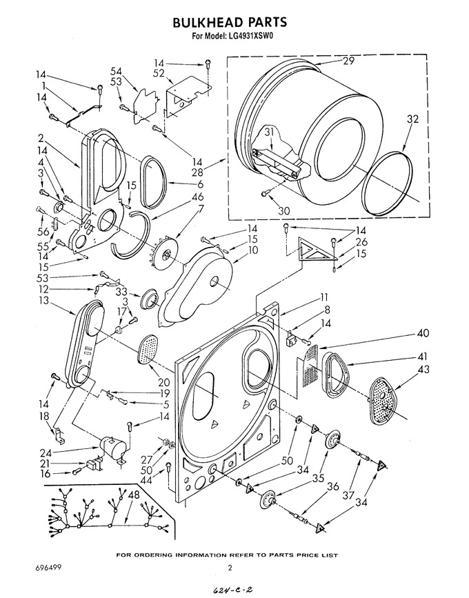 Diagram for LG4931XSW0