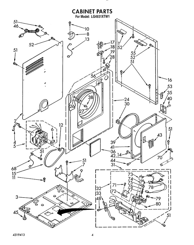 Diagram for LG4931XTN1