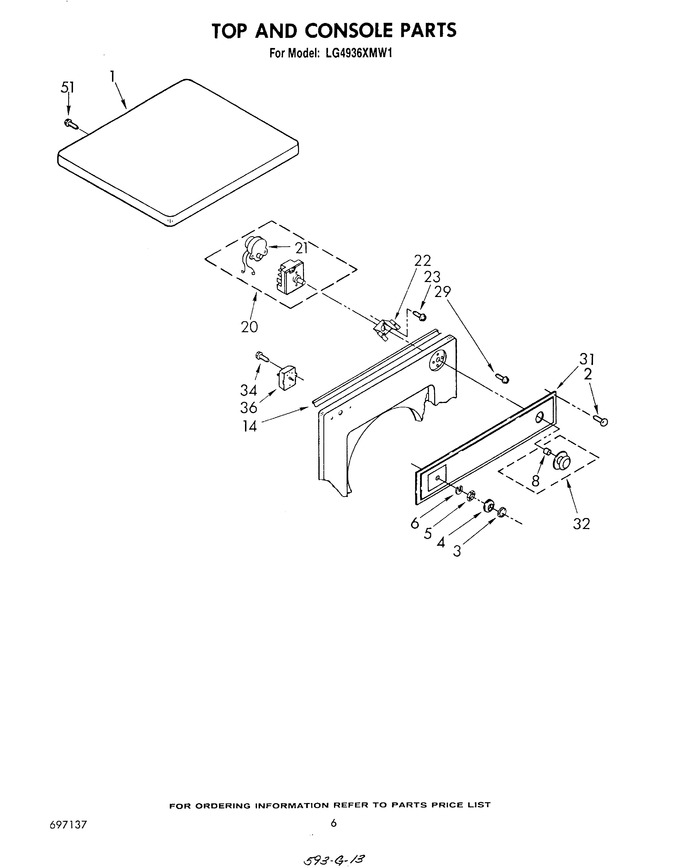 Diagram for LG4936XMW1