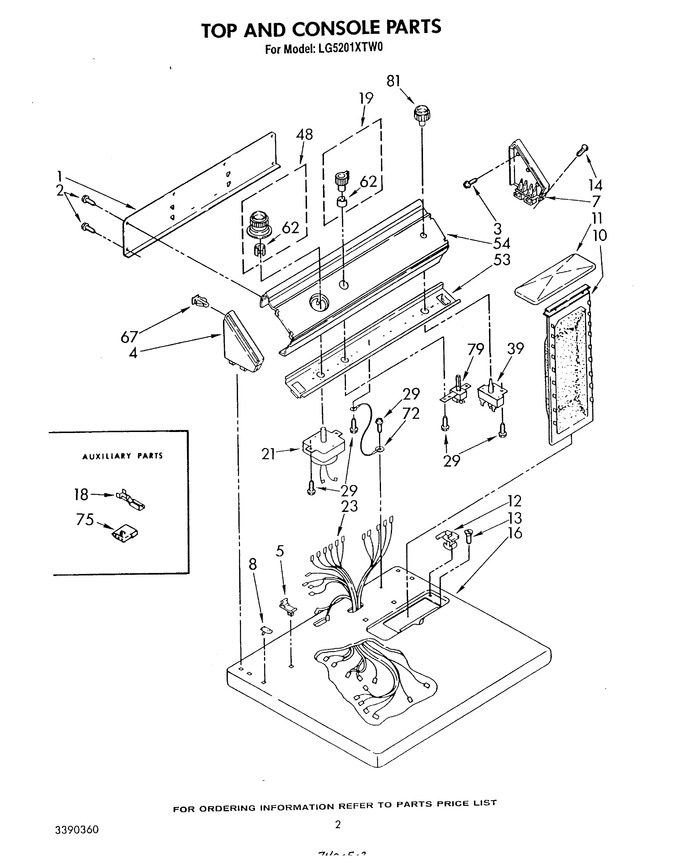 Diagram for LG5201XTN0