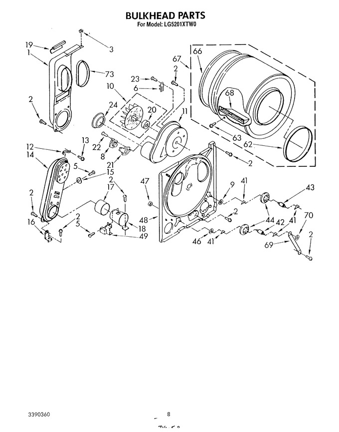 Diagram for LG5201XTW0