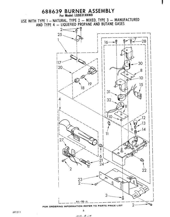 Diagram for LG5531XKW0