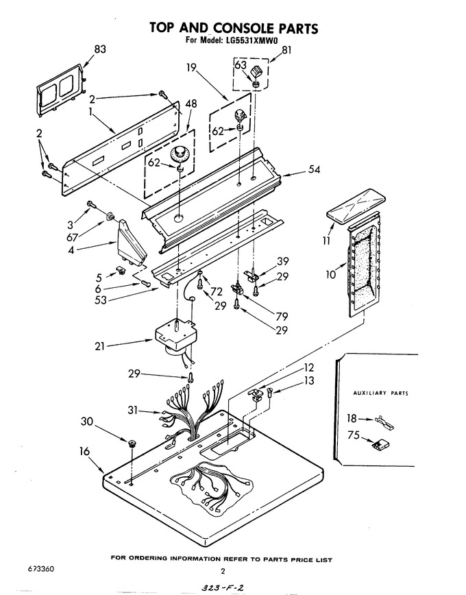 Diagram for LG5531XMW0