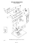 Diagram for 02 - Top And Console , Literature And Optional