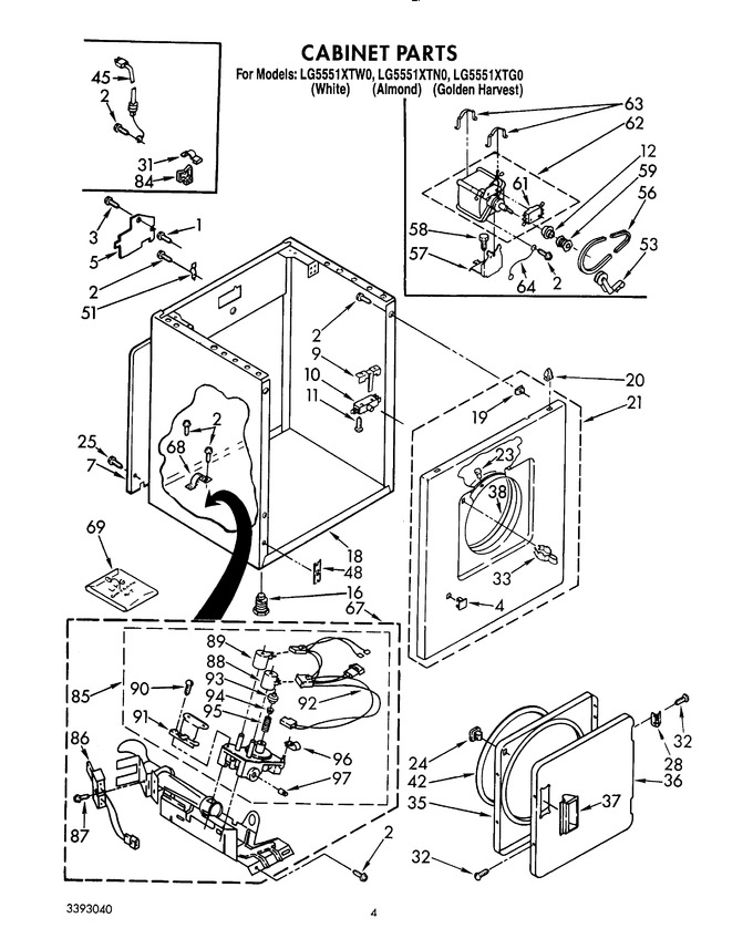 Diagram for LG5551XTW0