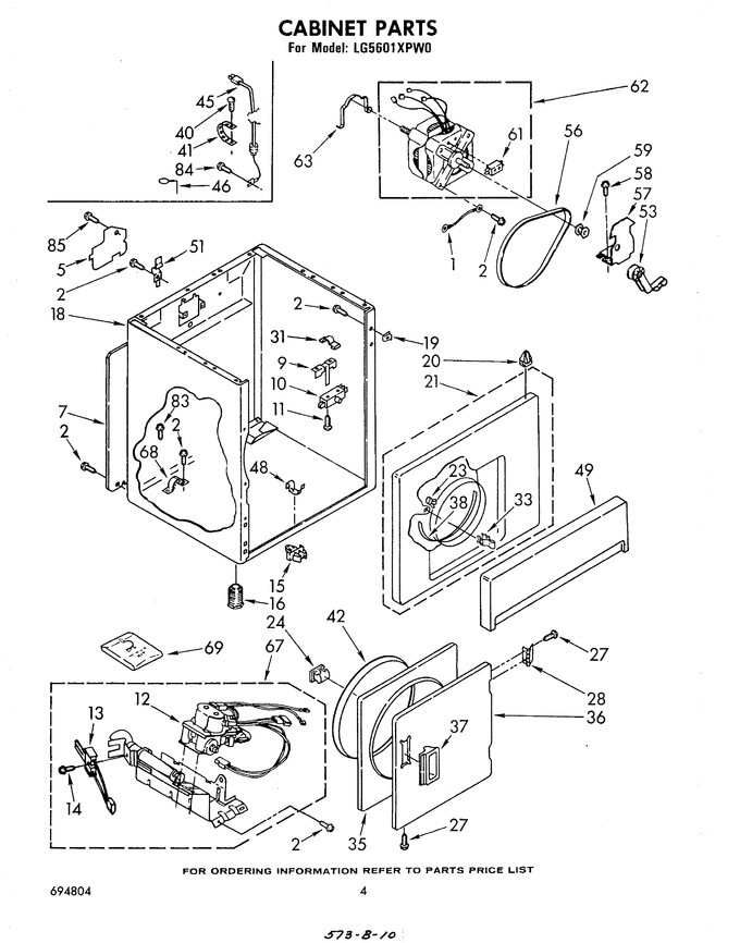 Diagram for LG5601XPW0