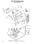 Diagram for 02 - Top And Console, Literature And Optional