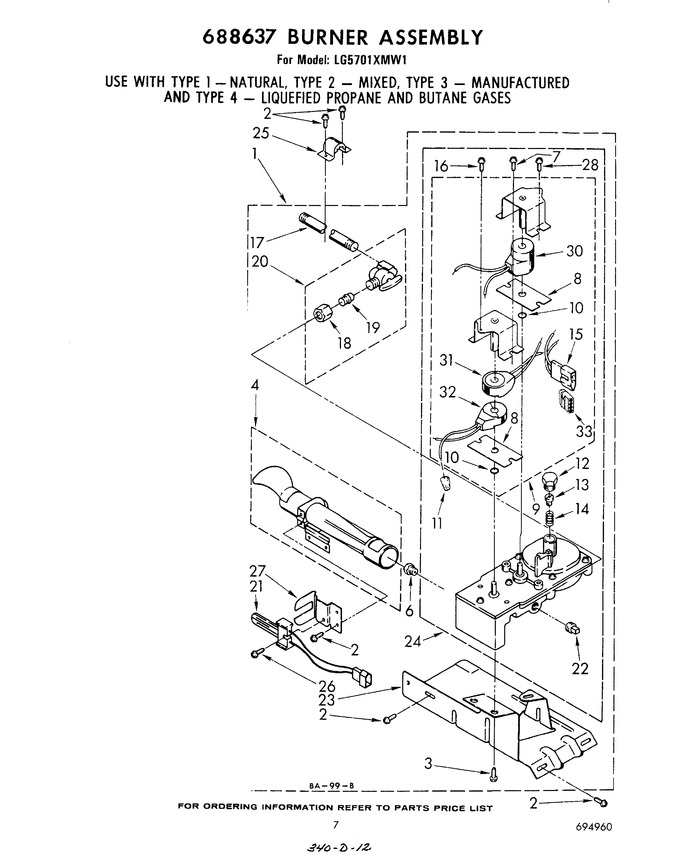 Diagram for LG5701XMW1