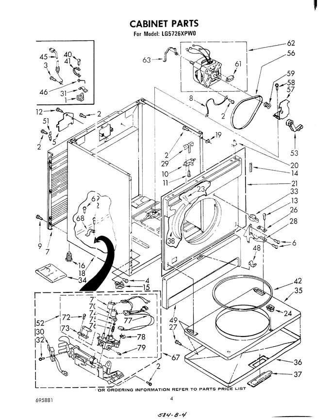 Diagram for LG5726XPW0