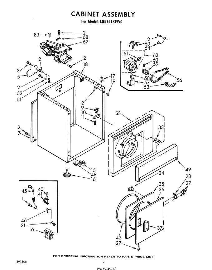 Diagram for LG5751XFW0