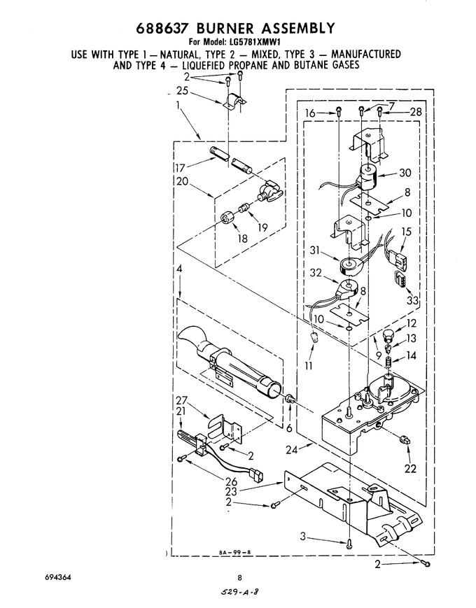 Diagram for LG5781XMW1