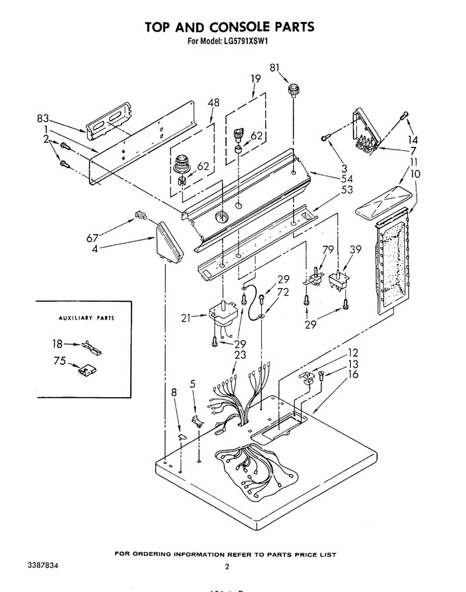 Diagram for LG5791XSW1