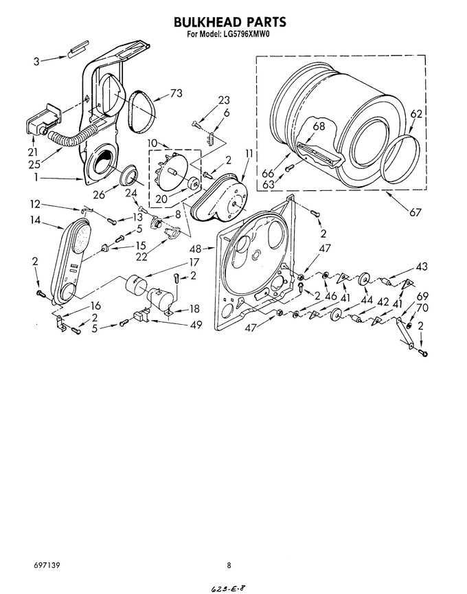 Diagram for LG5796XMW0