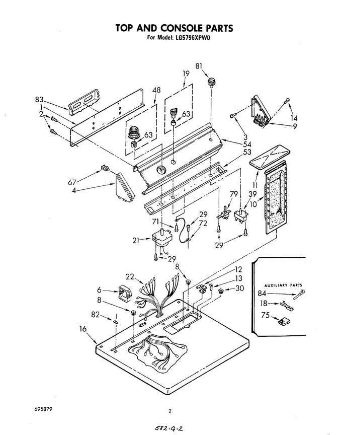 Diagram for LG5796XPW0