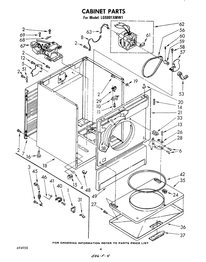 Diagram for LG5801XMW1