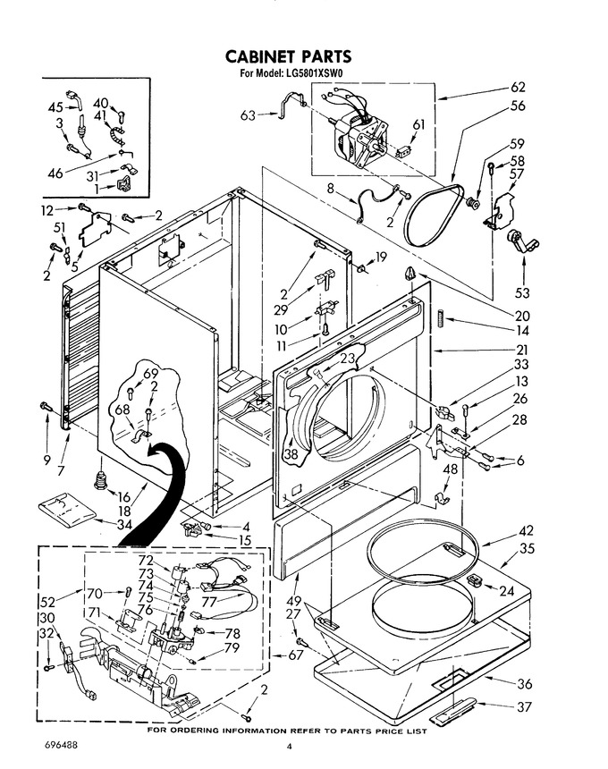 Diagram for LG5801XSW0