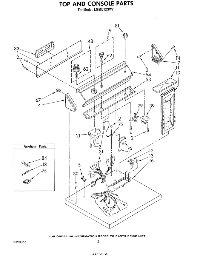 Diagram for LG5801XSW2