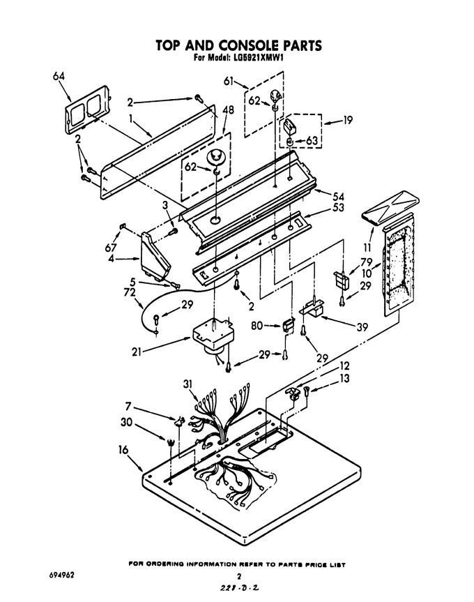 Diagram for LG5921XMW1