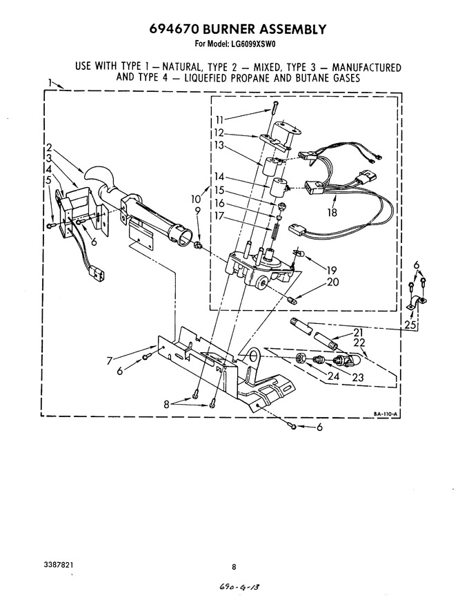 Diagram for LG6099XSW0