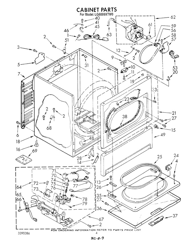 Diagram for LG6099XTM0