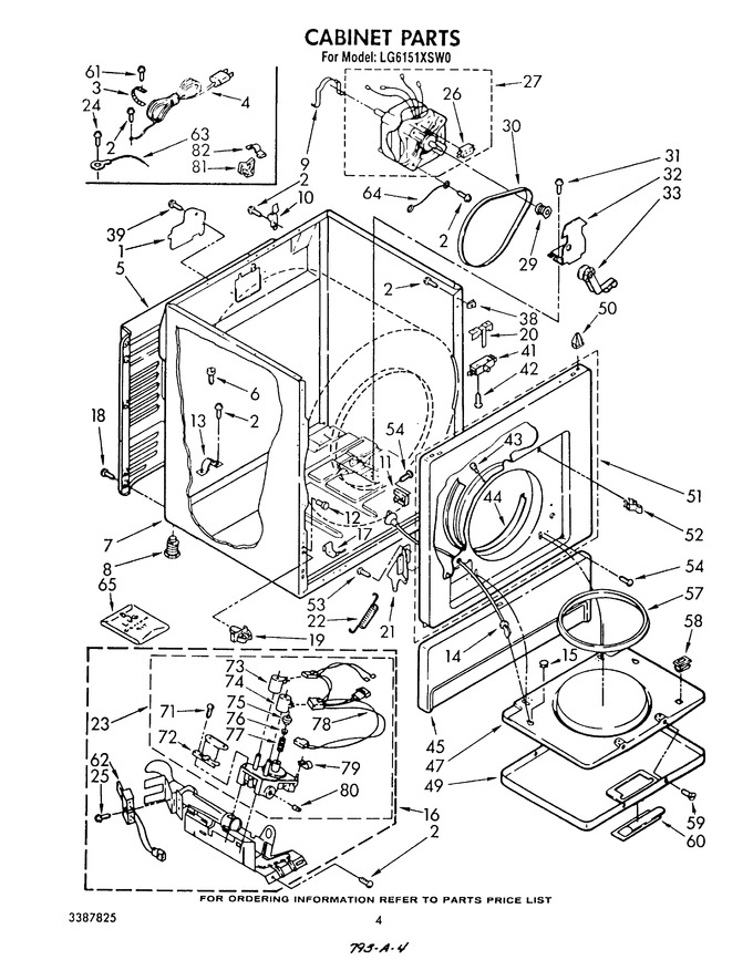 Diagram for LG6151XSW0