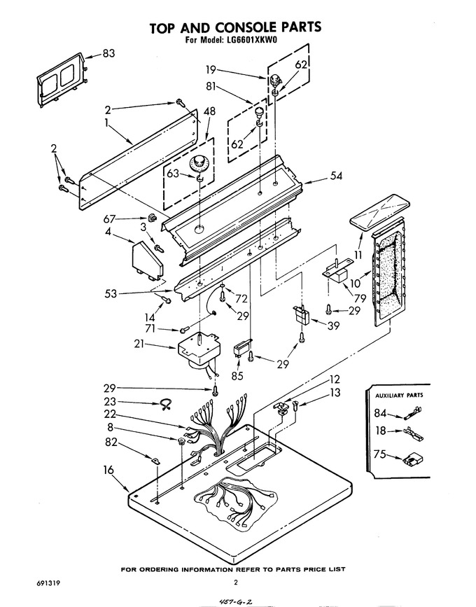 Diagram for LG6601XKW0