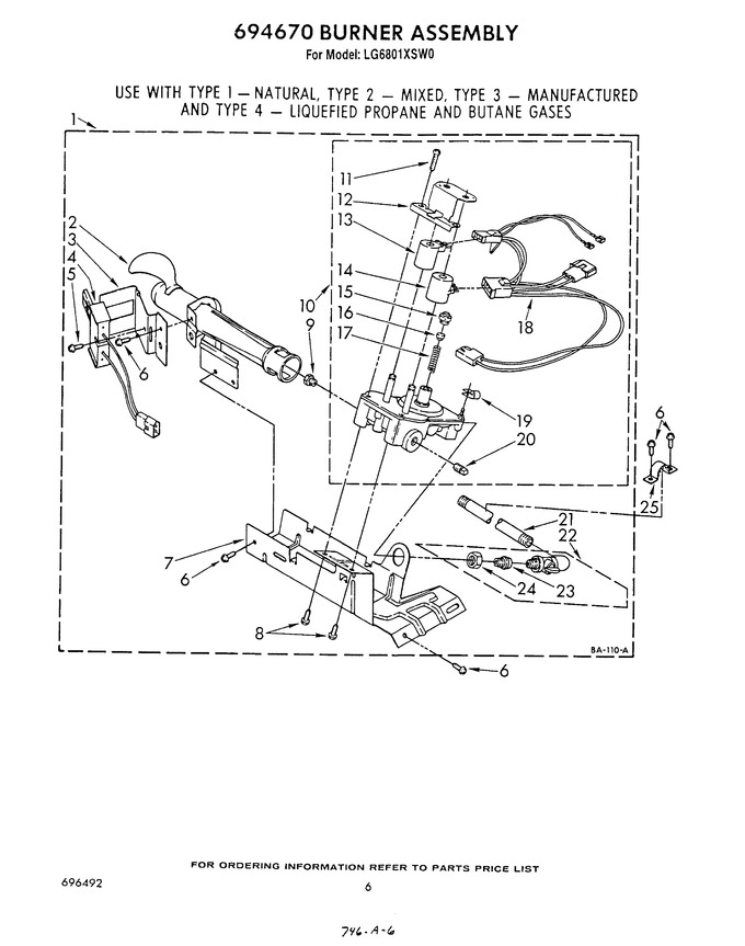 Diagram for LG6801XSW0