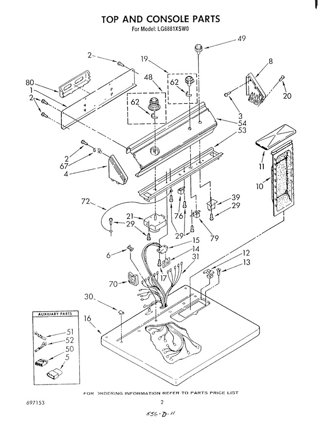 Diagram for LG6881XSW0