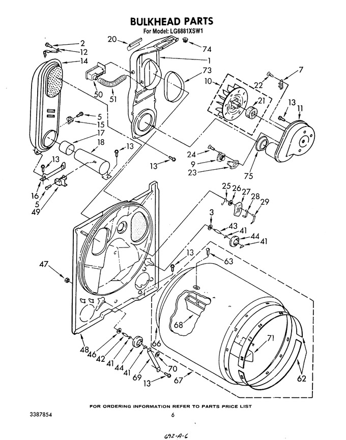 Diagram for LG6881XSW1