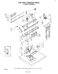 Diagram for 02 - Top And Console , Literature And Optional