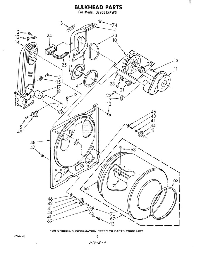 Diagram for LG7001XPW0