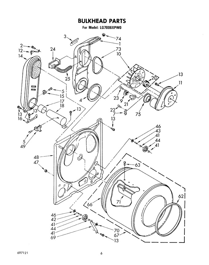 Diagram for LG7006XPW0