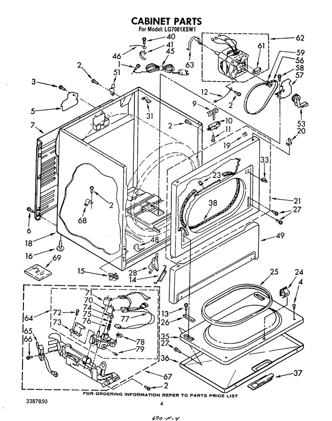 Diagram for LG7081XSM1