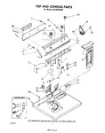 Diagram for 02 - Top And Console , Literature And Optional