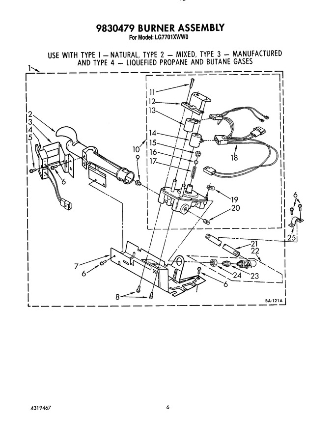 Diagram for LG7701XWN0