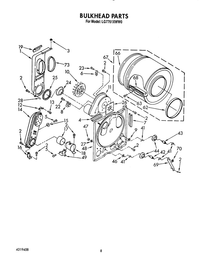 Diagram for LG7761XWN0