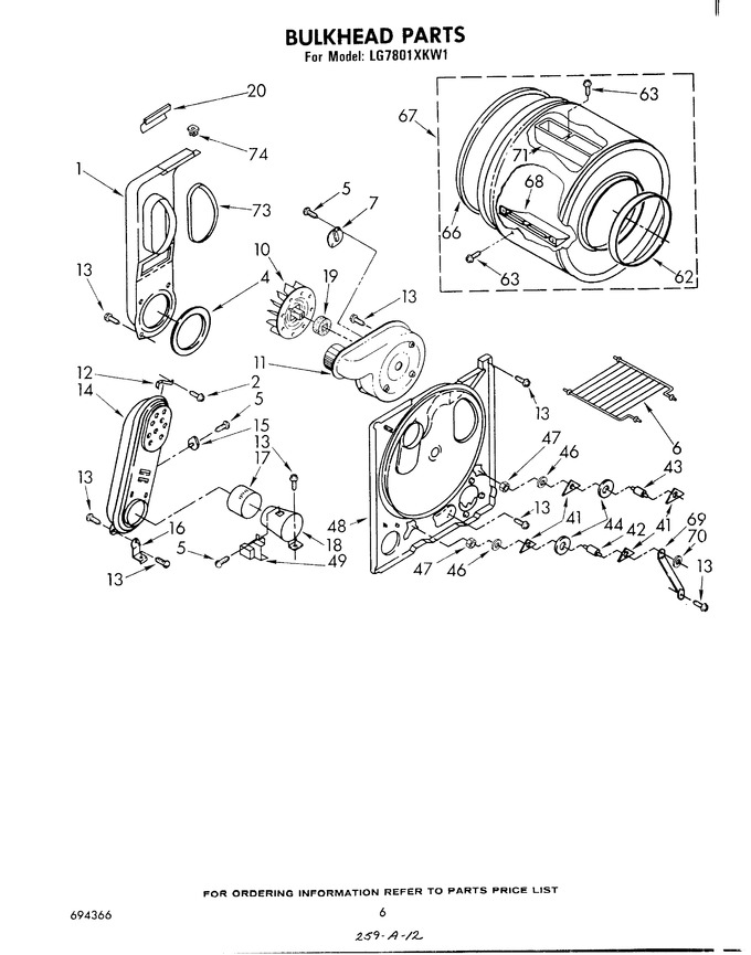 Diagram for LG7801XKW1