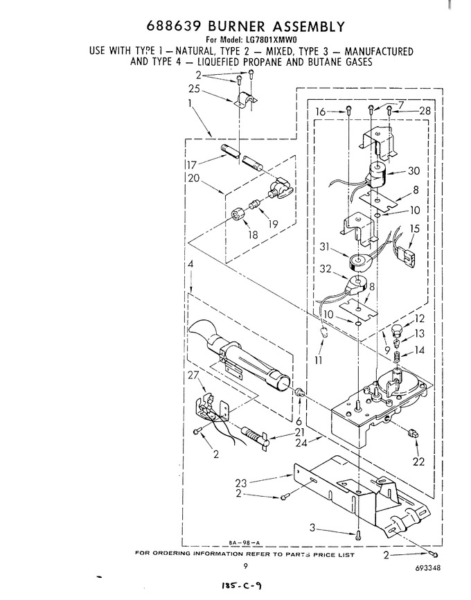 Diagram for LG7801XMW0