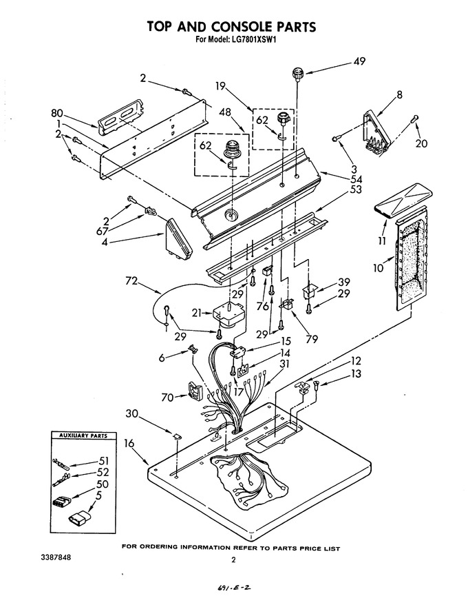 Diagram for LG7801XSW1