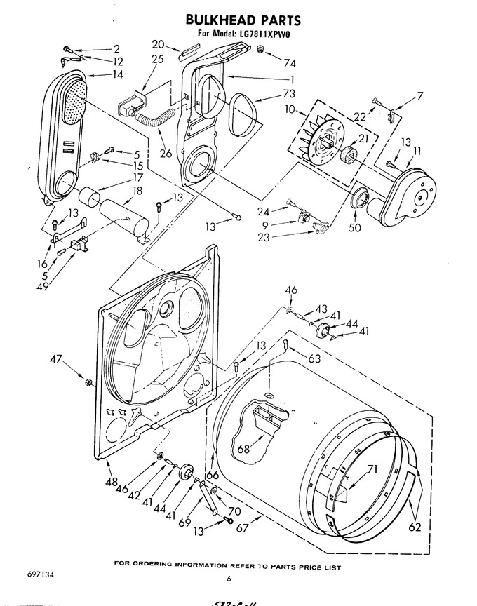 Diagram for LG7811XPW0