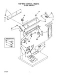 Diagram for 02 - Top And Console, Lit/optional