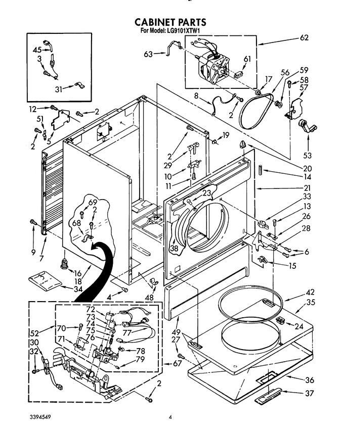 Diagram for LG9101XTW1