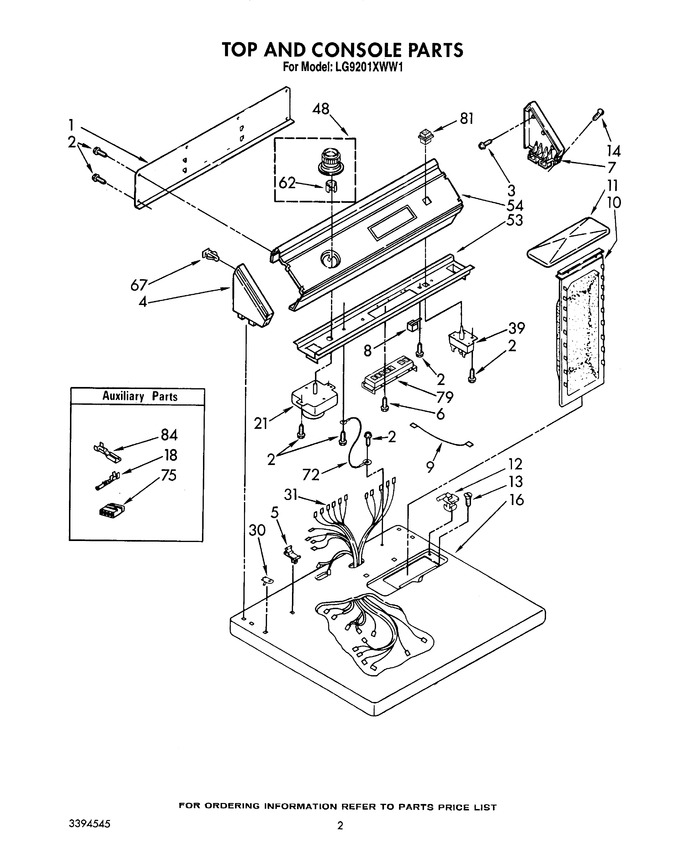 Diagram for LG9201XWN1