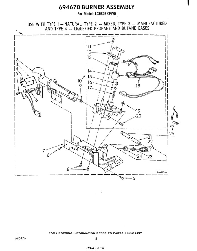 Diagram for LG9806XPW0