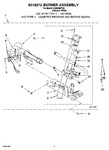 Diagram for 03 - 8318272 Burner Assembly