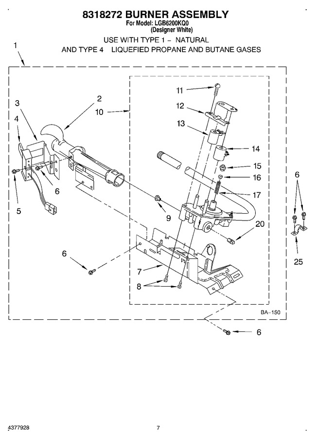 Diagram for LGB6200KQ0