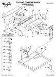 Diagram for 01 - Top And Console Parts