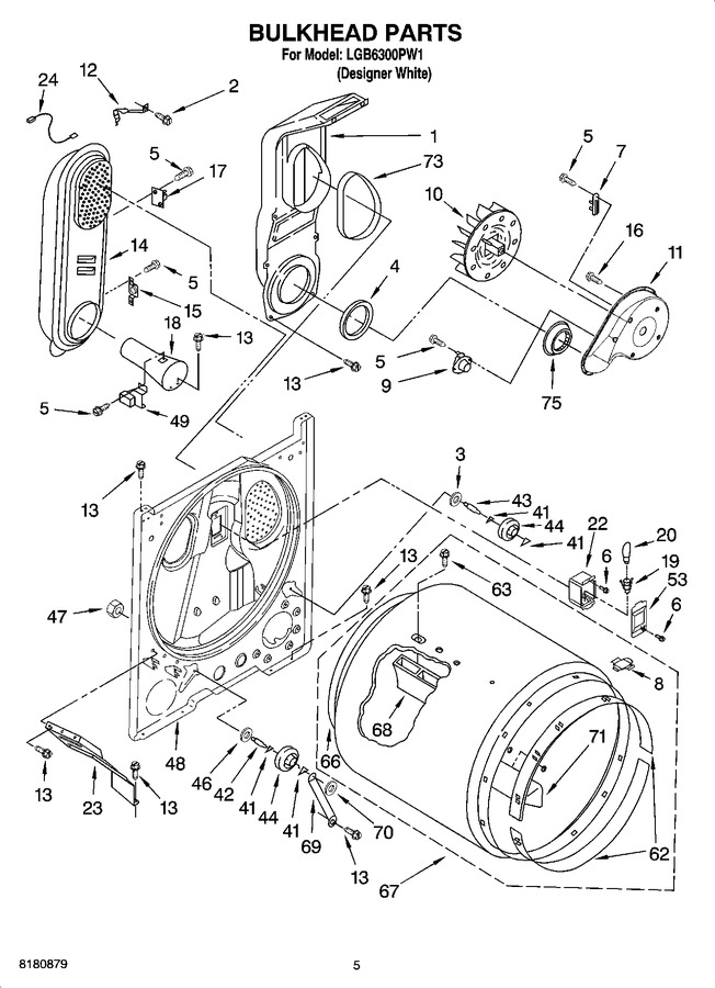 Diagram for LGB6300PW1