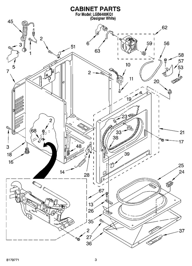 Diagram for LGB6400KQ1