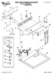 Diagram for 01 - Top And Console Parts